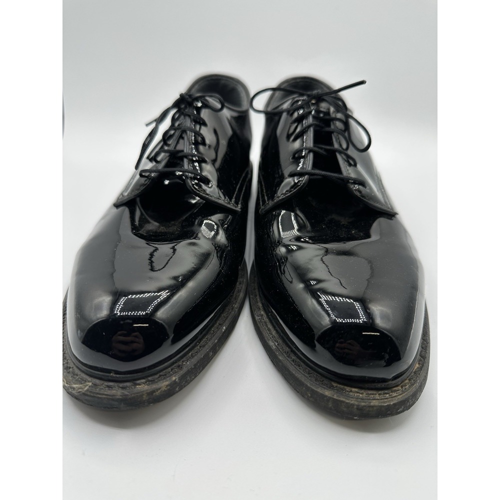 Capps Airlite Uniform Dress Shoes Mens‎ Size 10 Black Military Footwear - Picture 3 of 16